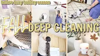 HOW TO DEEP CLEANING TIPS & DEEP CLEANING CHECKLIST 2021 | FALL CLEAN WITH ME 2021