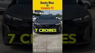 Ducky Bhai Vs Vampire Yt Car Collection 😱😱 #viral #shorts