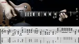 Scorpions &ndash; Big City Nights | Guitar Riff Tutorial + TAB