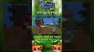 HYTALE PVP 😍 #shorts #hytale #minecraft #hypixel