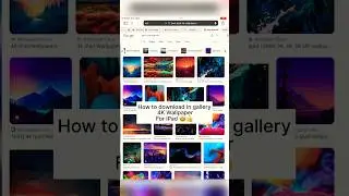 How To Download In Gallery 4K Wallpaper For IPad | #shorts #tricks #wallpaper  #iphonewalididi