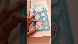 Spirograph|Design Ruler|Best Stationery| #trending #stationery #spirograph #subscribe #ruler