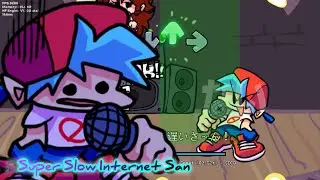 FNF Super Slow Internet San-ModChard Android/PC Port