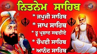 Panj baniya da path/ਨਿਤਨੇਮ ਪਾਠ/ Nitnem Panj banya da path/panj banya /gurbani nitnem Sahib/ਨਿਤਨੇਮ  