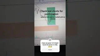 maza aa gaya guzs first Target book in nifty #stockmarket #nifty #shorts #youtubeshorts #trending