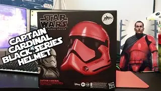 Captain Cardinal Black Series Helmet