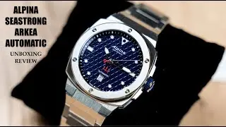 Alpina Seastrong Diver Extreme Arkea Limited Edition Automatic Watch | Review Valjoux Relogios