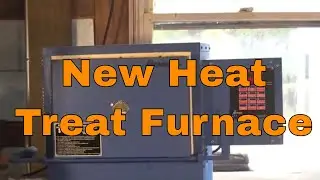 The new paragon Heat Treating furnace has arrived