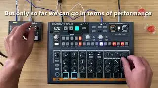 A quick beat with the Arturia Drumbrute Impact