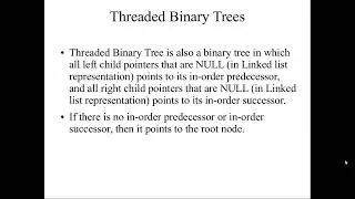 040 தெரெட்டெட் பைனரி மரம் | தமிழில் | Threaded Binary tree | in Tamil | தரவுக் கட்டமைப்பு