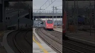 ETR 500 passing Venezia Porto Marghera #etr500 #frecciarossa #trainspotting #foryou #shorts #train