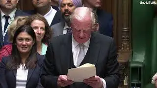British pomp on full display as Commons speaker re-elected