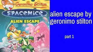 Thavenesh reading Geronimo Stilton alien escape