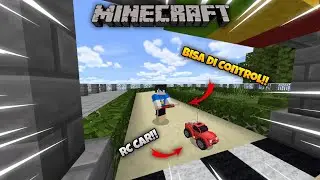 BISA DI KONTROL!!! SHOWCASE RC CAR ADDON MINECRAFT PE
