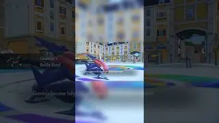 Battle Bond/Ash Greninja In #pokemonscarletandviolet #pokemon #greninja #shorts #viral
