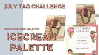 July OCF creative challenge & ATC swap - Icecream #OCFcreativechallenge
