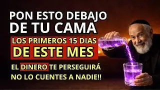 Rabino Millonario : Pon Esto Debajo De Tu Cama Y No Lo Digas A Nadie. El Dinero Comenzar&aacute; A Fluir