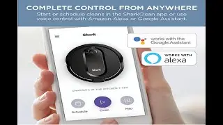 Shark IQ Robot Vacuum AV1002AE features. Advanced Navigation ! Wi-Fi Compatible with Alexa !
