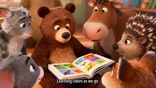 Learning the Color Brown | Learning Colors | Educational and Animated Children's Songs