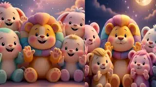 🦁✨ Little Lion’s Magical Night Adventure ✨🌙