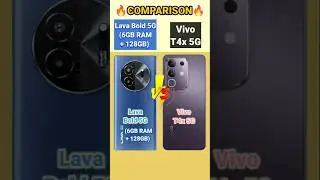 Lava Bold 5G vs Vivo T4x 5G Review Comparison: Budget Phones! #shorts