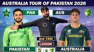Watching Pakistan vs Australia 3rd T20I Lahore Stadium | Aus Tour of Pak 2026