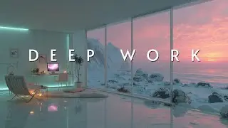 Neon Flow Winter Cyberpunk Music Deep Concentration Relaxing Sci-Fi Study Vibes