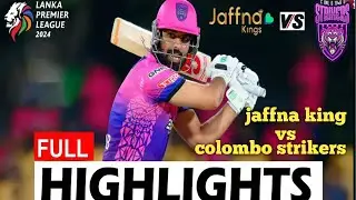 Colombo strikers vs jaffna kings match/ match no 17/cs vs jf match review and highlights
