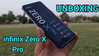 Infinix Zero X Pro Unboxing  | STARRY SILVER