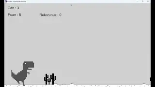 Gdevelop ile Koşan Dinazor Oyunu Yapımı