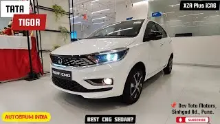 All New 2025 Tata Tigor XZA Plus iCNG | Mileage, Features, Prices 💫 Best CNG Sedan?