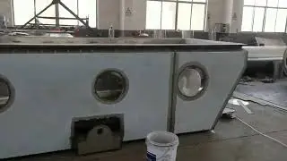 420kg / H Fluidized Bed Drying Machine Continuous Vibrating