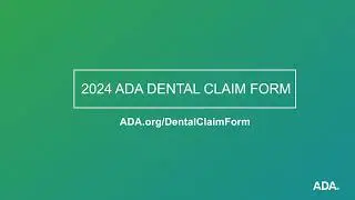 ADA Dental Claim Form