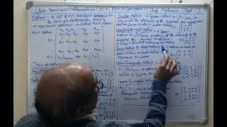 Business Mathematics | Matrices (Part 1) for BCA, BBA & B.Com (Hons) | Complete Basics