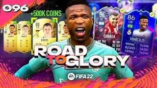 I SPENT EVERYTHING on these players!!! FIFA 22 Road to Glory #96