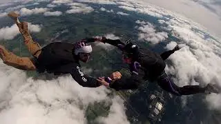 Skydiving over Allegan, Mi
