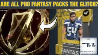 ARE ALL PRO FANTASY PACKS THE GLITCH? |MADDEN 21| HUGE PACK OPENING AND INSANE PULLS!
