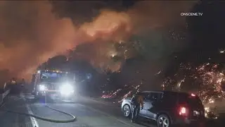 Evacuation order still in place for Lilac Fire in Bonsall