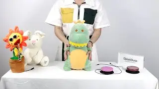GlassOuse Switch Adaptive Toy-Record & Play Dinosaur for Special Needs Kid