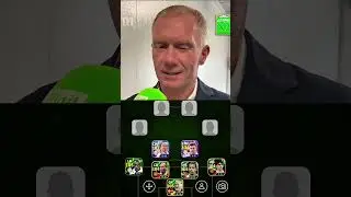 PAUL SCHOLES PICKED HIS ULTIMATE TEAM 😱🔥 #efootball #efootball2025 #shorts