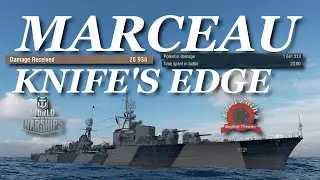 Marceau on the Knife&rsquo;s Edge! Tier 10 DD Replay & Breakdown | WoWS 2025
