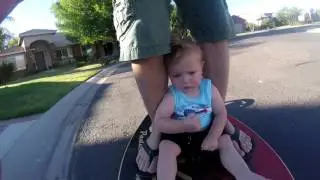 Land Paddling with the kid BraapStik n AKZ Paddle Co