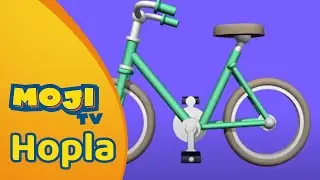 HOPLA'S FIETS 🚴‍♀️ | HOPLA 🐇 | Nederlandse Kinderseries | MojiTV