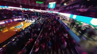 Big Sky basketball tournament from above
