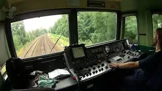Electric Train Cabin View Engine Captain, Electric Train Operator Engine View