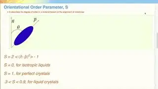 Student Video: Liquid Crystals