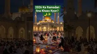 2026 Ka Ramadan Itna Khaas Kyun? 🌙✨#Ramadan2026 #IslamicCalendar (Subscribe @DeenkiRoshni9786)