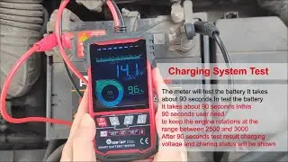 12V 24V Car Battery Tester Battery Status and Discharging Checking Internal Resistance Load Test