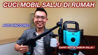 REVIEW JET CLEANER GOLDEN BULLS GB-1000 | CUCI SALJU MOBIL MOTOR DI RUMAH