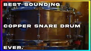 The BEST Sounding Copper Snare Drum! Offbeat Drum Co